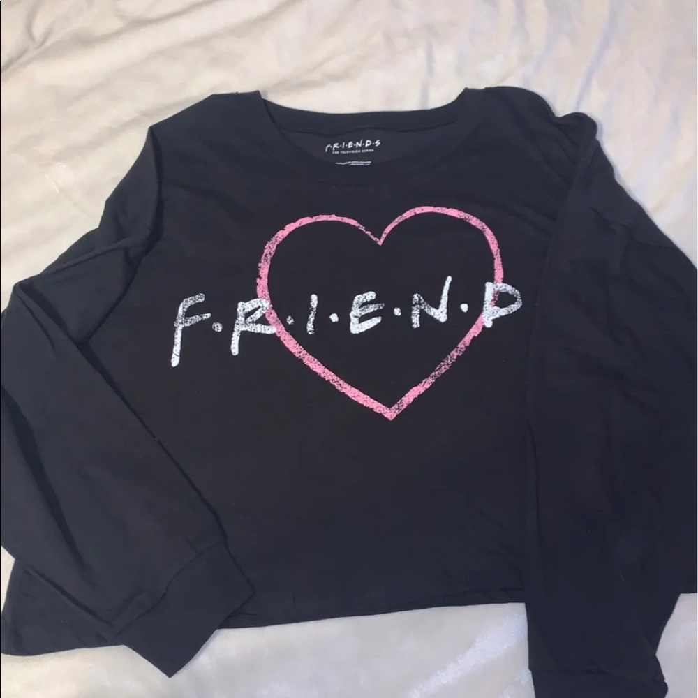 Womens F.R.I.E.N.D.S. Crop top Sweatshirt